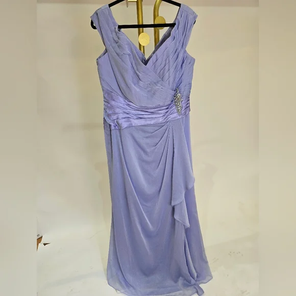 Lavender Jade by Jasmine Embellished Dress 14 Wedding Mother Of The Bride Formal - Picture 1 of 9